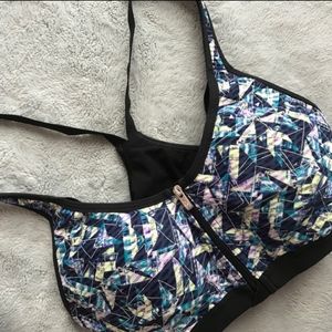 VSX zip sports bra 34B